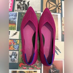 Rothy's bramble mesh The Point II flats
